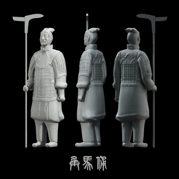 3ds max terracotta warriors - Terracotta warriors by VirtualWax